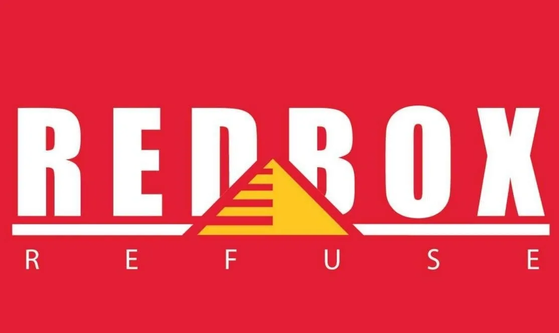 A red and yellow logo for the redbone refus.